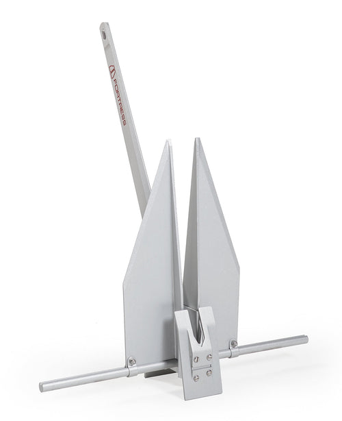 Fortress FX-37 aluminum anchor, manufacturer front view