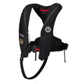 Mustang Atlas 190 DLX Open Ocean inflatable PFD in black