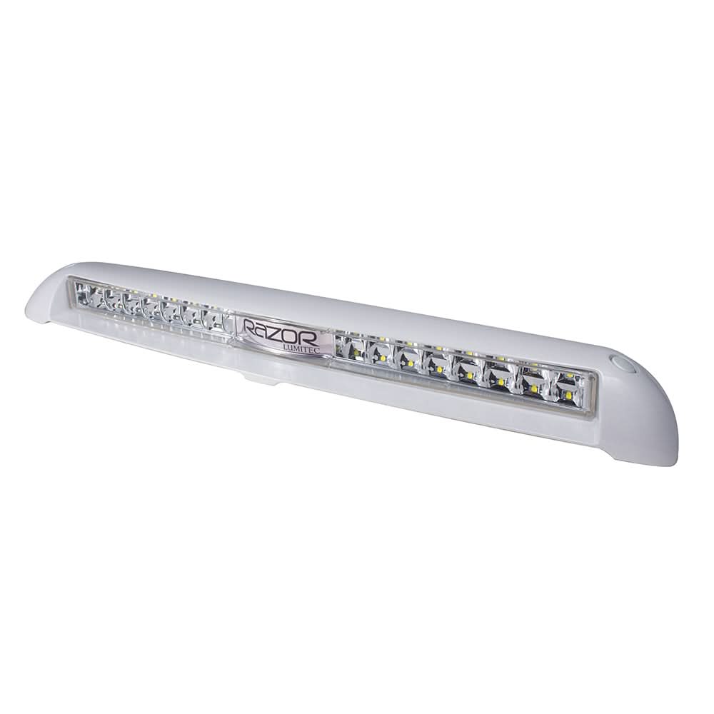 Lumitec Razor 18-Inch Flood Light Bar – White – 101586